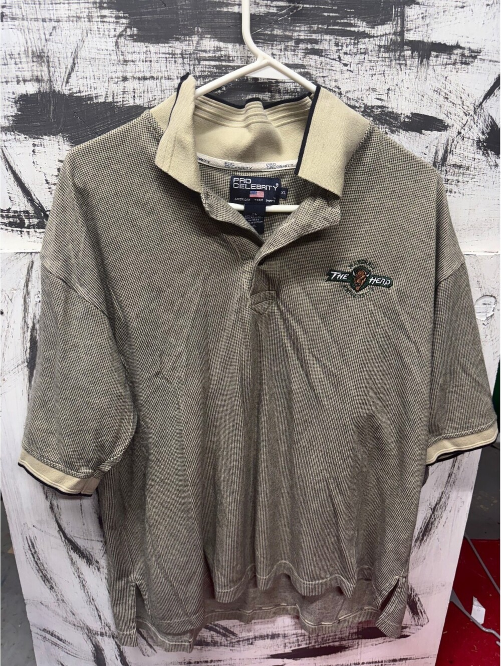 vintage marshall university polo